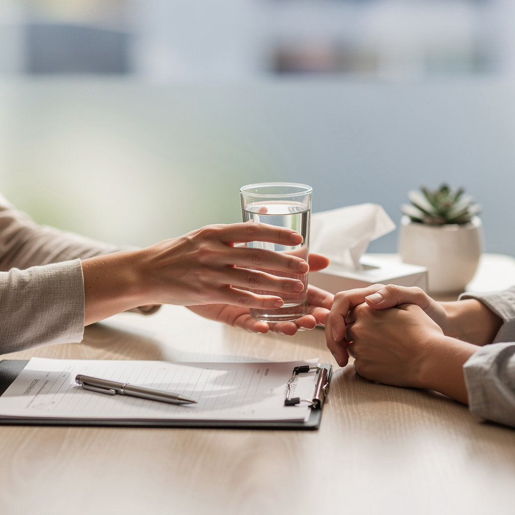 Serenity Springs Recovery West treatment facility in San Diego, California - a calm and professional environment for addiction recovery and rehabilitation